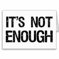 not-enough මදි